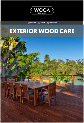 WOCA Exterior Wood Care